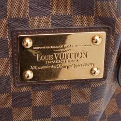 Pre Owned Louis Vuitton Damier Ebene Canvas Hampstead MM Bag