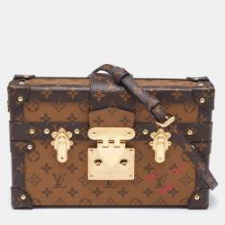 Pre Owned Louis Vuitton Monogram Canvas Petite Malle Bag