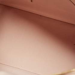 Pre Owned Louis Vuitton Rose Florentine Monogram Vernis Alma GM Bag