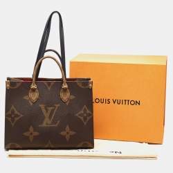 Pre Owned Louis Vuitton Reverse Monogram Canvas Giant Onthego MM Bag