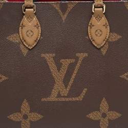 Pre Owned Louis Vuitton Reverse Monogram Canvas Giant Onthego MM Bag