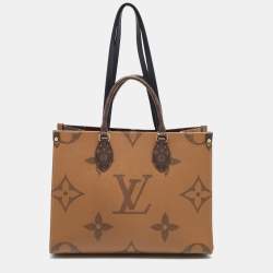 Pre Owned Louis Vuitton Reverse Monogram Canvas Giant Onthego MM Bag