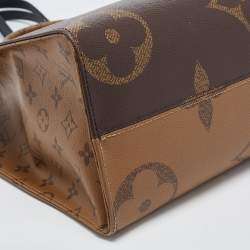 Pre Owned Louis Vuitton Reverse Monogram Canvas Giant Onthego MM Bag
