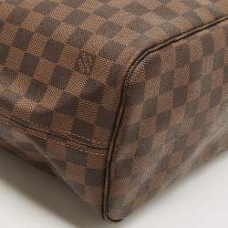 Louis Vuitton Damier Ebene Canvas Neverfull MM Bag