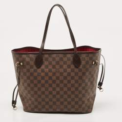 Louis Vuitton Damier Ebene Canvas Neverfull MM Bag