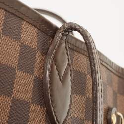 Louis Vuitton Damier Ebene Canvas Neverfull MM Bag