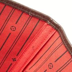 Louis Vuitton Damier Ebene Canvas Neverfull MM Bag