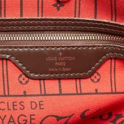 Louis Vuitton Damier Ebene Canvas Neverfull MM Bag