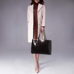 Pre Owned Louis Vuitton Amarante Monogram Vernis Wilshire MM Bag