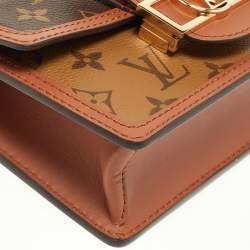 Louis Vuitton Monogram Reverse Canvas Dauphine Wallet on Chain