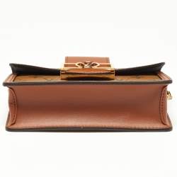 Louis Vuitton Monogram Reverse Canvas Dauphine Wallet on Chain