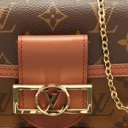 Louis Vuitton Monogram Reverse Canvas Dauphine Wallet on Chain