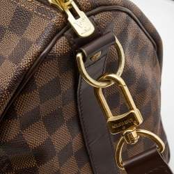 Pre Owned Louis Vuitton Monogram Canvas Keepall Bandouliere 45 Bag