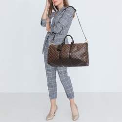Pre Owned Louis Vuitton Monogram Canvas Keepall Bandouliere 45 Bag