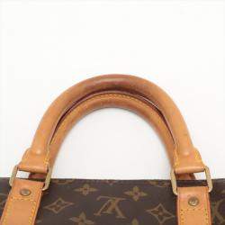 Louis Vuitton Brown Canvas Monogram Keepall 55 Duffel Bag