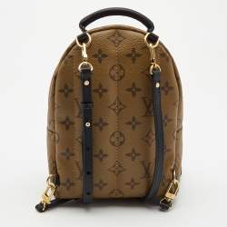 Louis Vuitton Monogram Reverse Canvas Mini Palm Spring Backpack