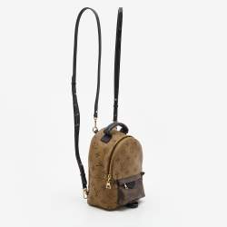 Louis Vuitton Monogram Reverse Canvas Mini Palm Spring Backpack