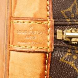 Pre Owned Louis Vuitton Monogram Canvas and Leather Alma PM Bag