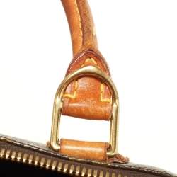 Pre Owned Louis Vuitton Monogram Canvas and Leather Alma PM Bag
