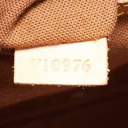Pre Owned Louis Vuitton Monogram Canvas and Leather Alma PM Bag