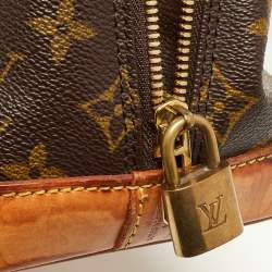 Pre Owned Louis Vuitton Monogram Canvas and Leather Alma PM Bag