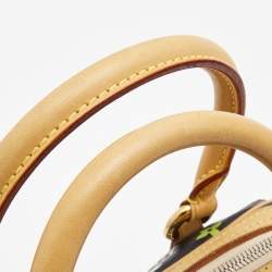 Pre Owned Louis Vuitton Black Monogram Multicolore Canvas Priscilla Bag