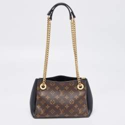 Pre Owned Louis Vuitton Black Monogram Canvas and Leather BB Surene Bag
