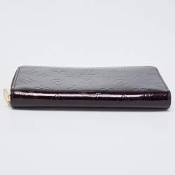 Louis Vuitton Terre D’Ombre Monogram Vernis Zippy Wallet
