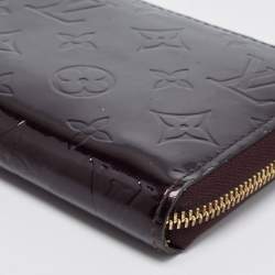 Louis Vuitton Terre D’Ombre Monogram Vernis Zippy Wallet