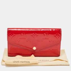 Louis Vuitton Pomme D’amour Monogram Vernis Sarah Wallet 