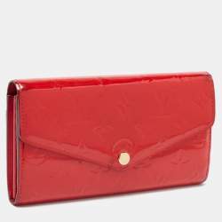 Louis Vuitton Pomme D’amour Monogram Vernis Sarah Wallet 