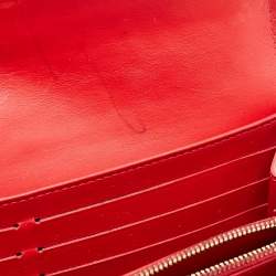 Louis Vuitton Pomme D’amour Monogram Vernis Sarah Wallet 