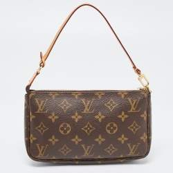 Pre Owned Louis Vuitton Monogram Canvas Pochette Accessoires Bag