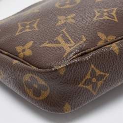 Pre Owned Louis Vuitton Monogram Canvas Pochette Accessoires Bag