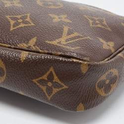 Pre Owned Louis Vuitton Monogram Canvas Pochette Accessoires Bag