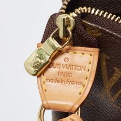 Pre Owned Louis Vuitton Monogram Canvas Pochette Accessoires Bag
