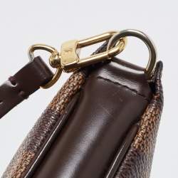 Pre Owned Louis Vuitton Damier Ebene Canvas Navona Pochette Accessoires Bag