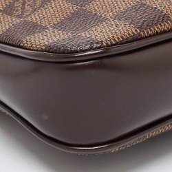 Pre Owned Louis Vuitton Damier Ebene Canvas Navona Pochette Accessoires Bag