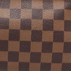 Pre Owned Louis Vuitton Damier Ebene Canvas Navona Pochette Accessoires Bag