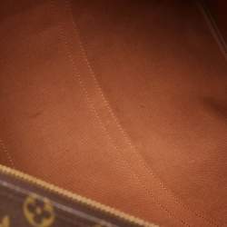 Pre Owned Louis Vuitton Monogram Canvas Keepall Bandouliere 50 Bag