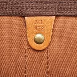 Pre Owned Louis Vuitton Monogram Canvas Keepall Bandouliere 50 Bag