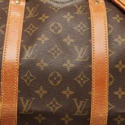 Pre Owned Louis Vuitton Monogram Canvas Keepall Bandouliere 50 Bag
