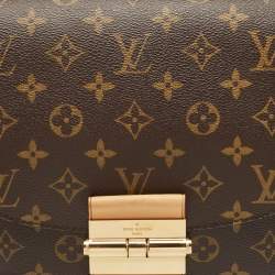 Pre Owned Louis Vuitton Aurore Monogram Canvas Olympe Bag