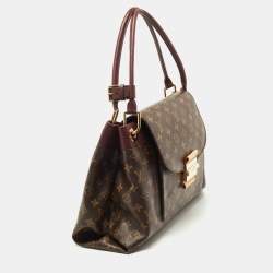 Pre Owned Louis Vuitton Aurore Monogram Canvas Olympe Bag