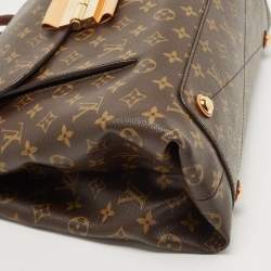 Pre Owned Louis Vuitton Aurore Monogram Canvas Olympe Bag