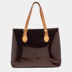 Louis Vuitton Amarante Monogram Vernis Brentwood tote bag, Luxury