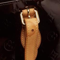 Pre Owned Louis Vuitton Amarante Monogram Vernis Brentwood Bag