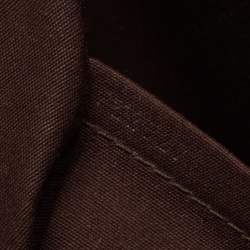 Pre Owned Louis Vuitton Amarante Monogram Vernis Brentwood Bag