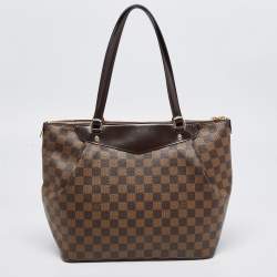 Pre Owned Louis Vuitton Damier Ebene Canvas and Leather Westminister GM Bag