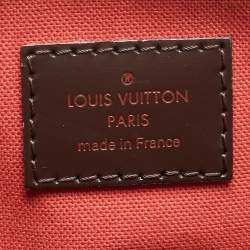 Pre Owned Louis Vuitton Damier Ebene Canvas and Leather Westminister GM Bag